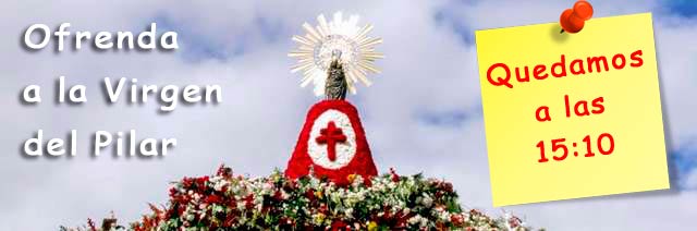 Ofrenda de Flores a la Virgen del Pilar 2017