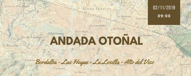 Convocatoria: Andada otoñal’19