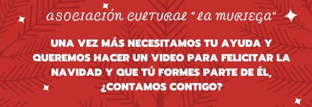 Necesitamos tu ayuda para el video de navidad